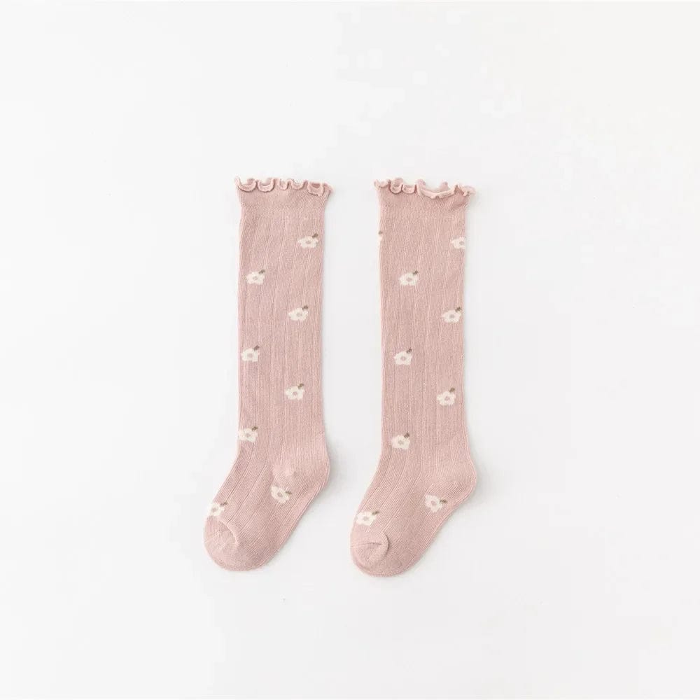 MySocks Chaussettes Blanc / 6-12 Mois Chaussette Bébé Fille