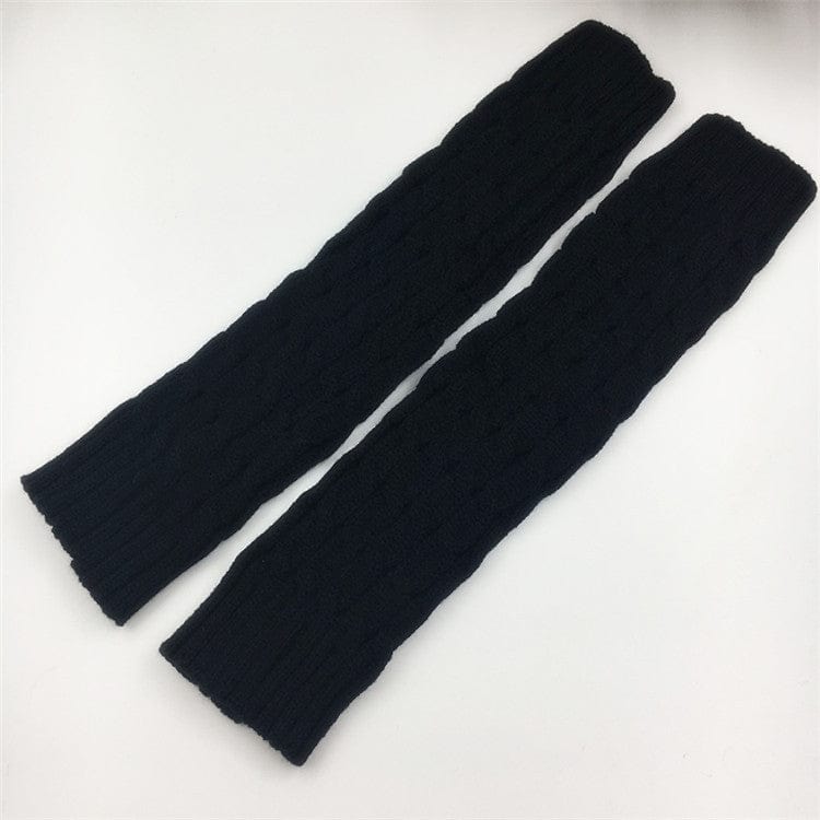 MySocks Chaussettes Noir / ≃ 40 CM Chaussette Botte