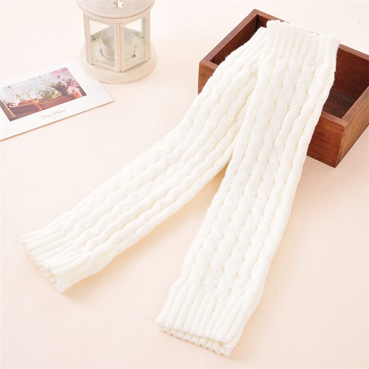 MySocks Chaussettes Blanc / ≃ 40 CM Chaussette Botte