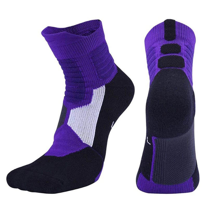 MySocks Chaussettes Violet / 35-38 Chaussette Boxe Anglaise