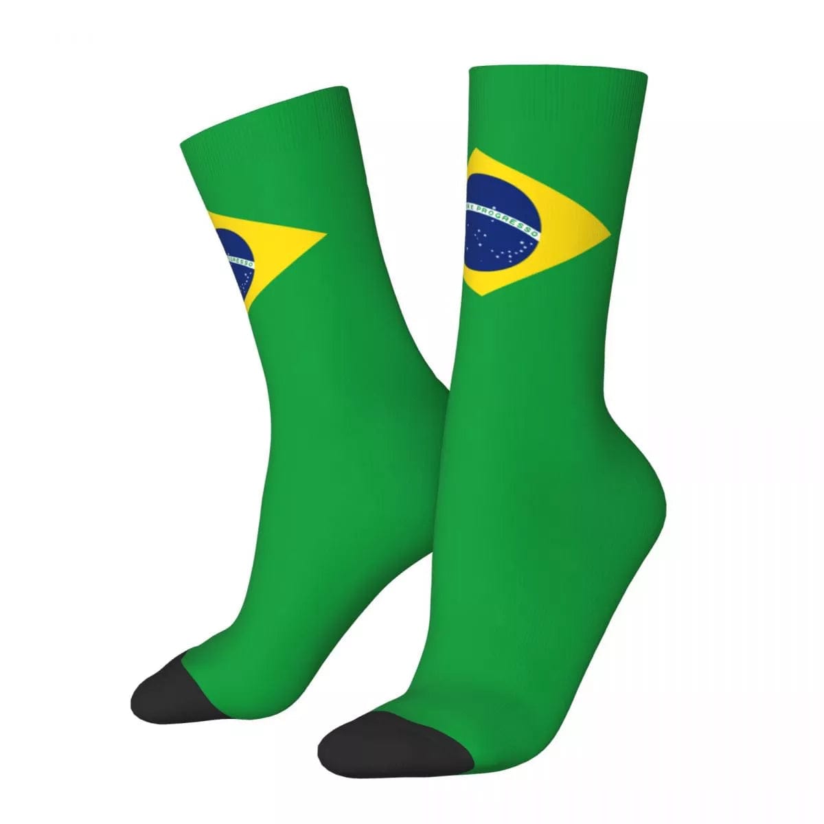 MySocks Chaussettes Vert / Unique Chaussette Brésil