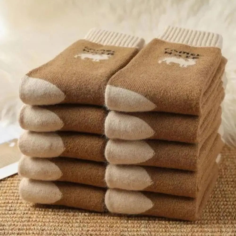 MySocks Chaussettes Chaussette Camel