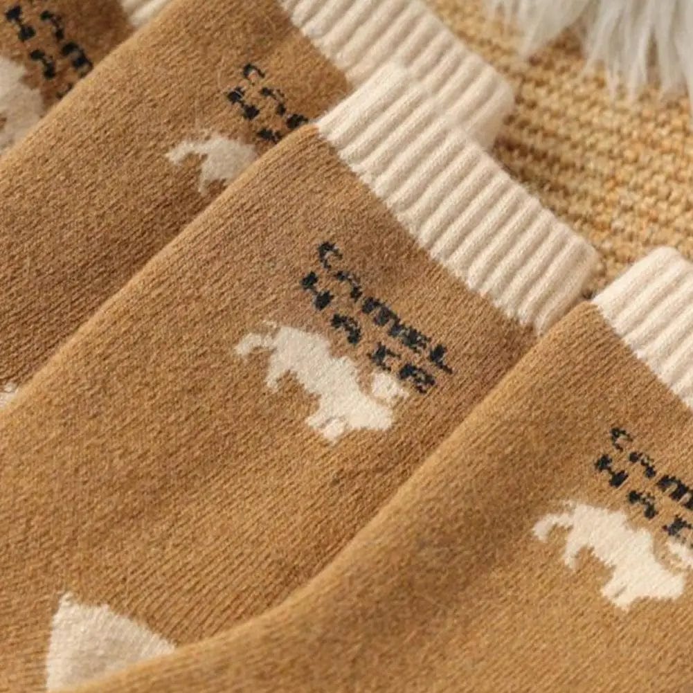 MySocks Chaussettes Camel / 35-39 Chaussette Camel