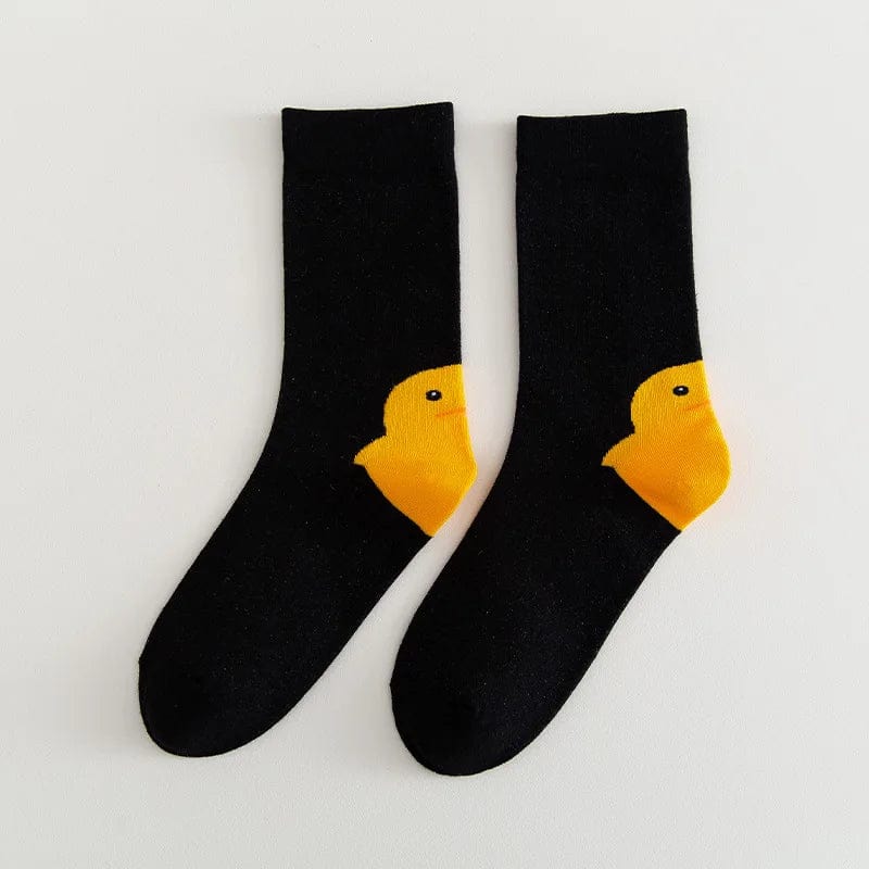 MySocks Chaussettes Noir / 35-40 Chaussette Canard