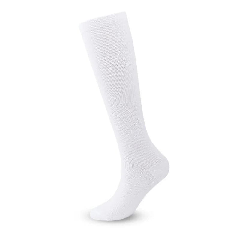 MySocks Chaussettes Blanc / 36-41 Chaussette Circulation Sanguine