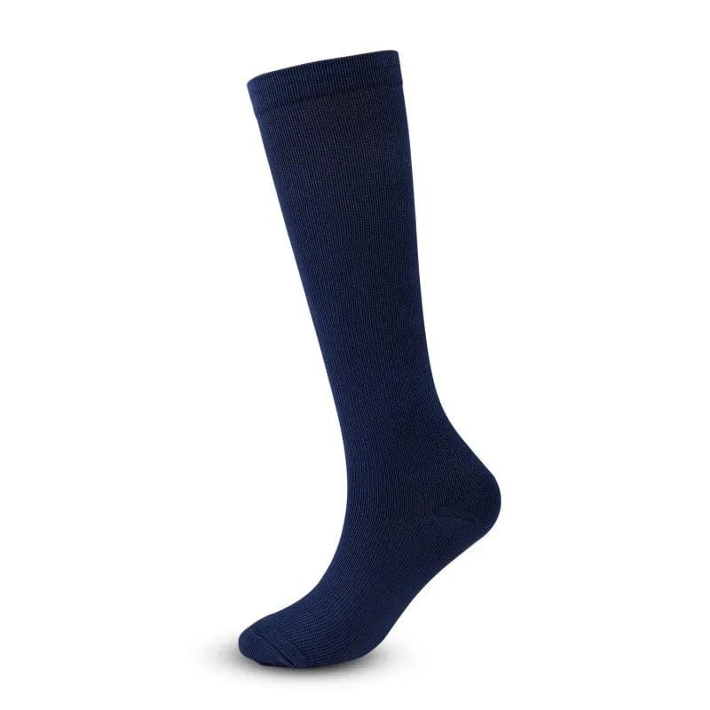 MySocks Chaussettes Bleu Marine / 36-41 Chaussette Circulation Sanguine