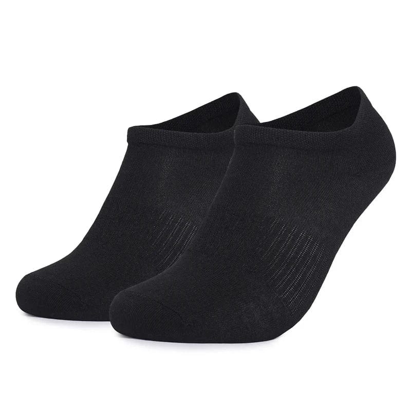 MySocks Chaussettes Noir / 3 Paires / 35-39 Chaussette Courte