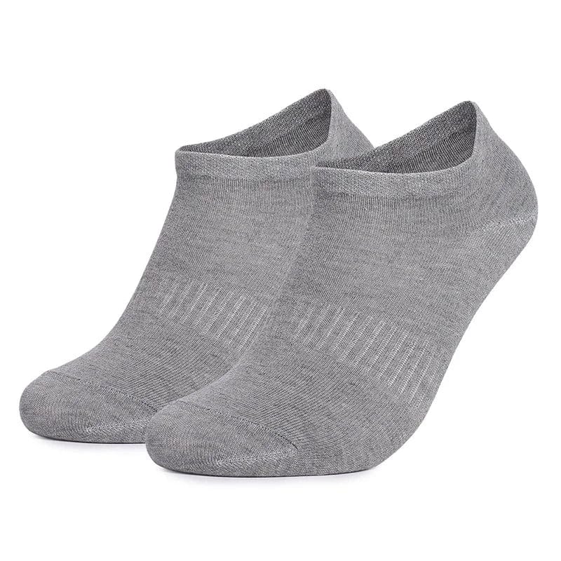 MySocks Chaussettes Gris / 3 Paires / 35-39 Chaussette Courte