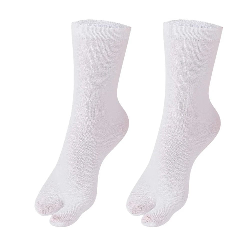 MySocks Chaussettes Blanc / Unique Chaussette De Ninja