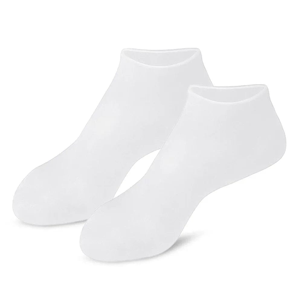 MySocks Chaussettes Blanc / Unique Chaussette De Soin