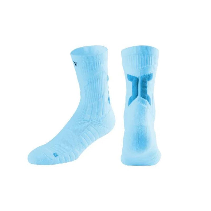 MySocks Chaussettes Bleu / 1 Paire / Unique Chaussette De Sport Femme