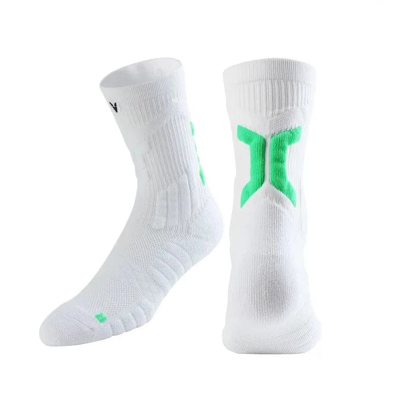 MySocks Chaussettes Blanc / 1 Paire / Unique Chaussette De Sport Femme