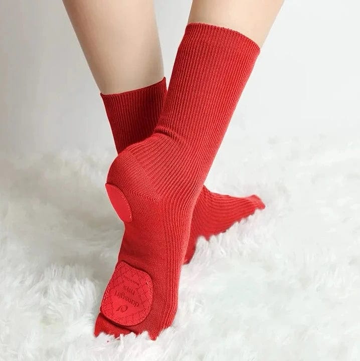 MySocks Chaussettes Rouge / Unique Chaussette Fitness