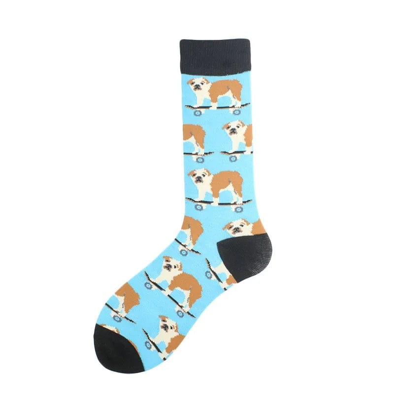 MySocks Chaussettes Chien Skate / 36 -42 Chaussette Fun