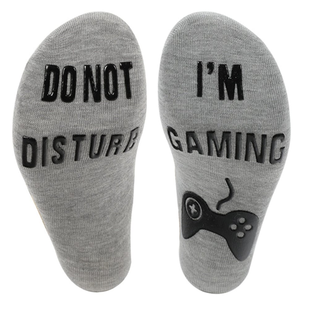 MySocks Chaussettes Gris / Unique Chaussette Gamer