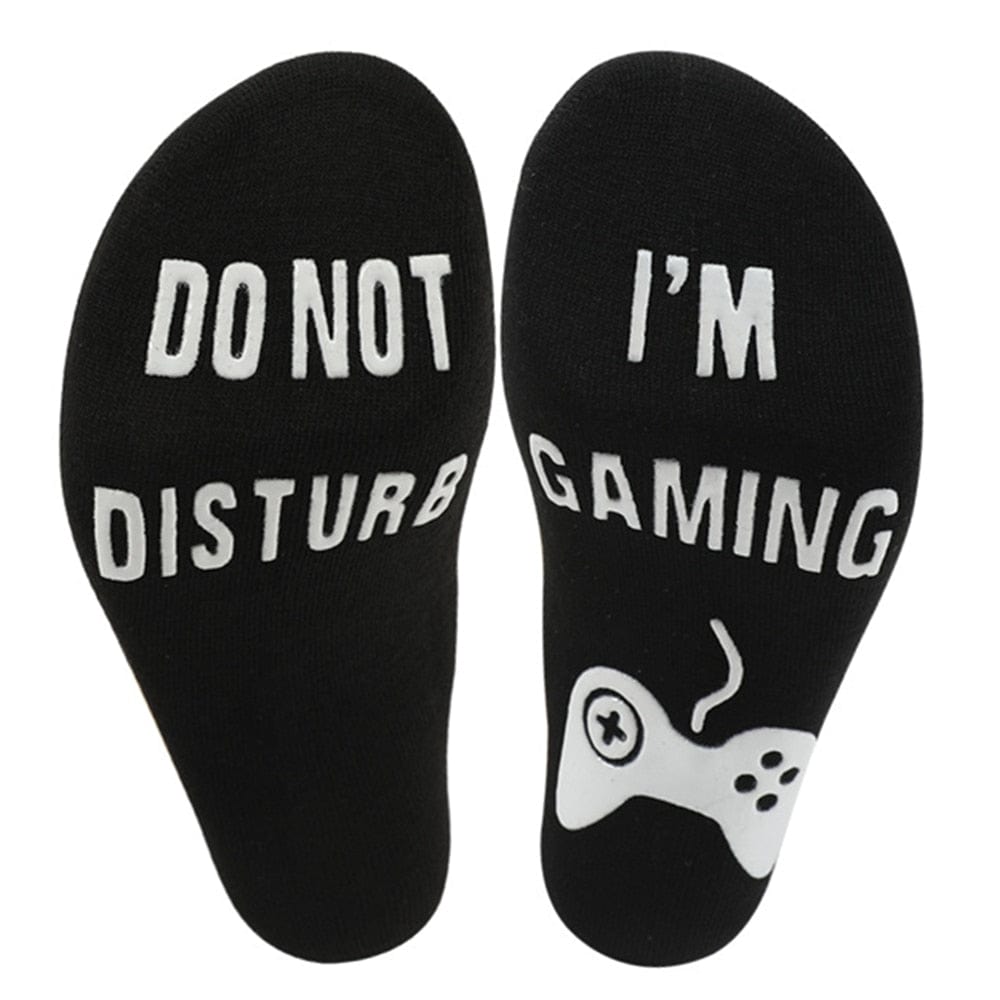 MySocks Chaussettes Noir / Unique Chaussette Gamer