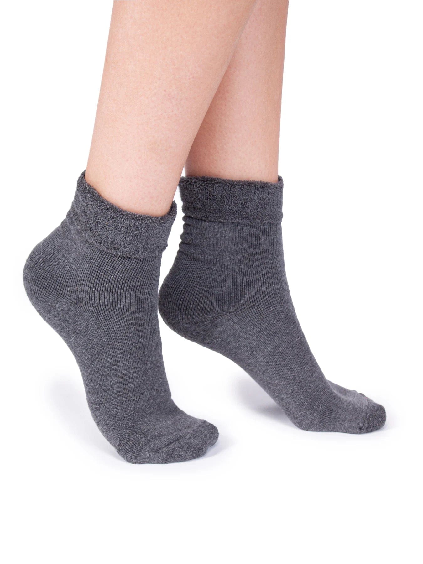 MySocks Chaussettes Gris / Unique Chaussette Grise Femme