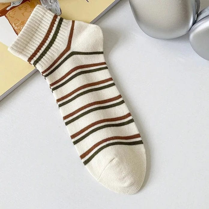 MySocks Chaussettes Style 4 / Unique Chaussette Homme Beige