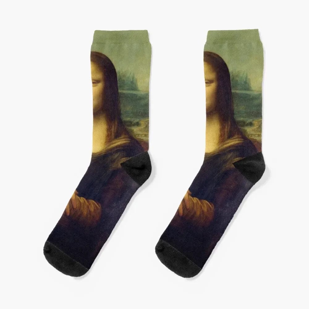 MySocks Chaussettes Monalisa / Unique Chaussette Joconde