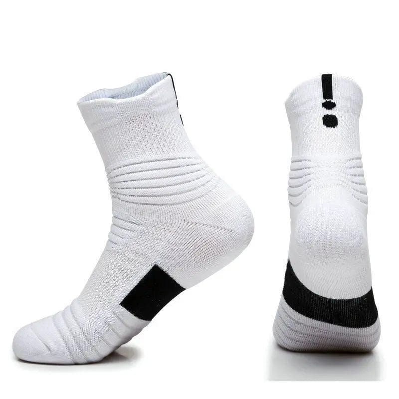 MySocks Chaussettes Blanc / 36-44 Chaussette Marathon