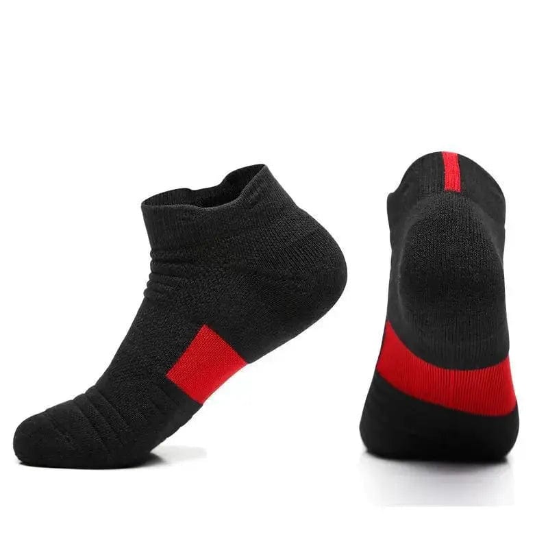 MySocks Chaussettes Noir - Basses / 36-44 Chaussette Marathon