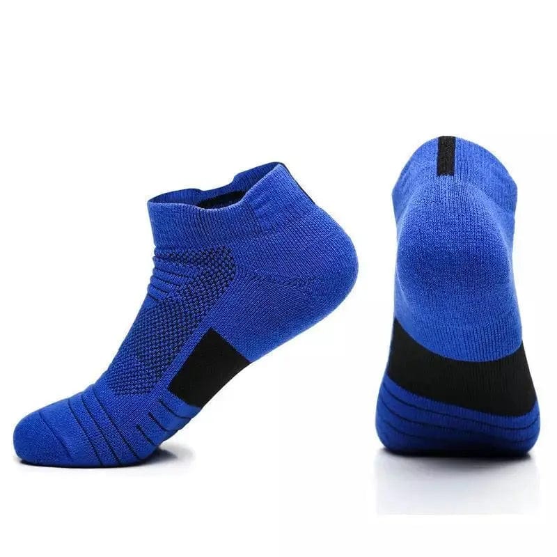 MySocks Chaussettes Bleu - Basses / 36-44 Chaussette Marathon