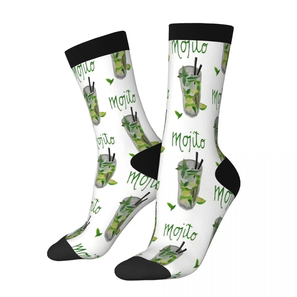 MySocks Chaussettes Blanc / Unique Chaussette Mojito