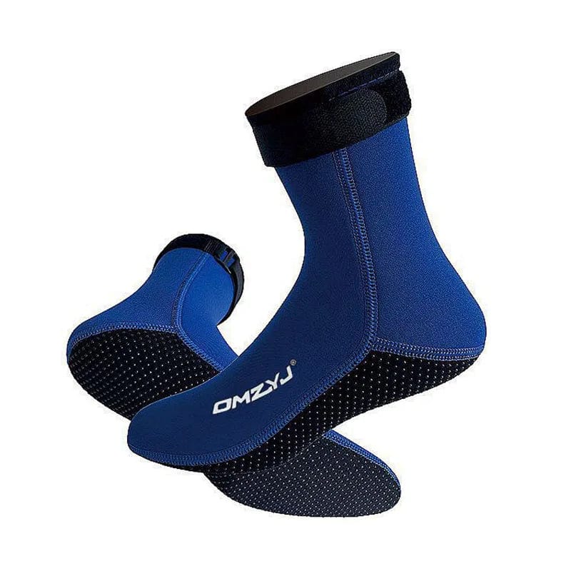 MySocks Chaussettes Bleu / 33-34 Chaussette Néoprène