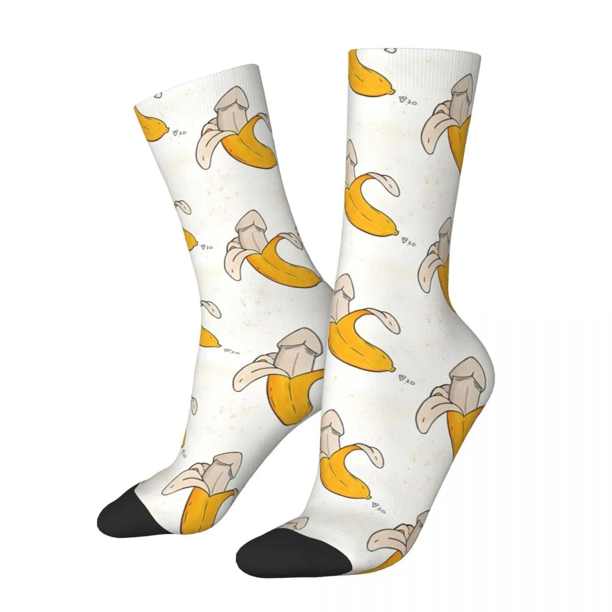 MySocks Chaussettes Blanc / Unique Chaussette Pénis