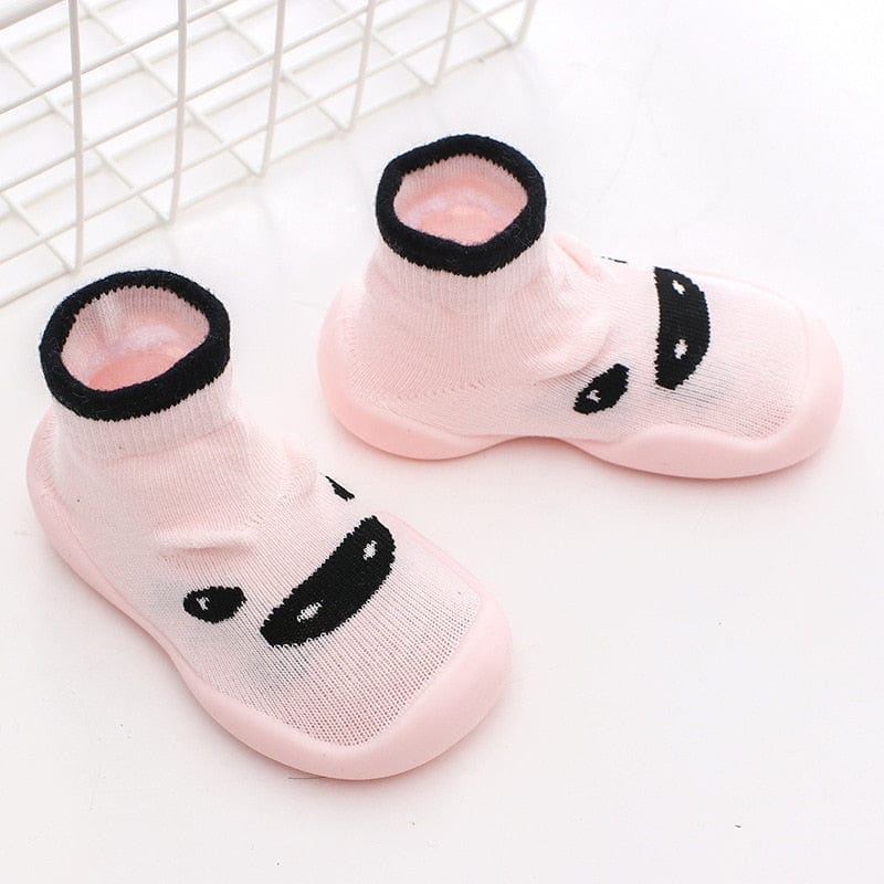 MySocks Chaussettes Rose / 6 à 12 Mois Chaussette Polaire Bébé