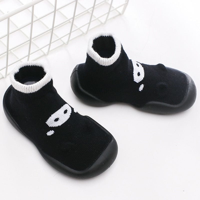 MySocks Chaussettes Noir / 6 à 12 Mois Chaussette Polaire Bébé