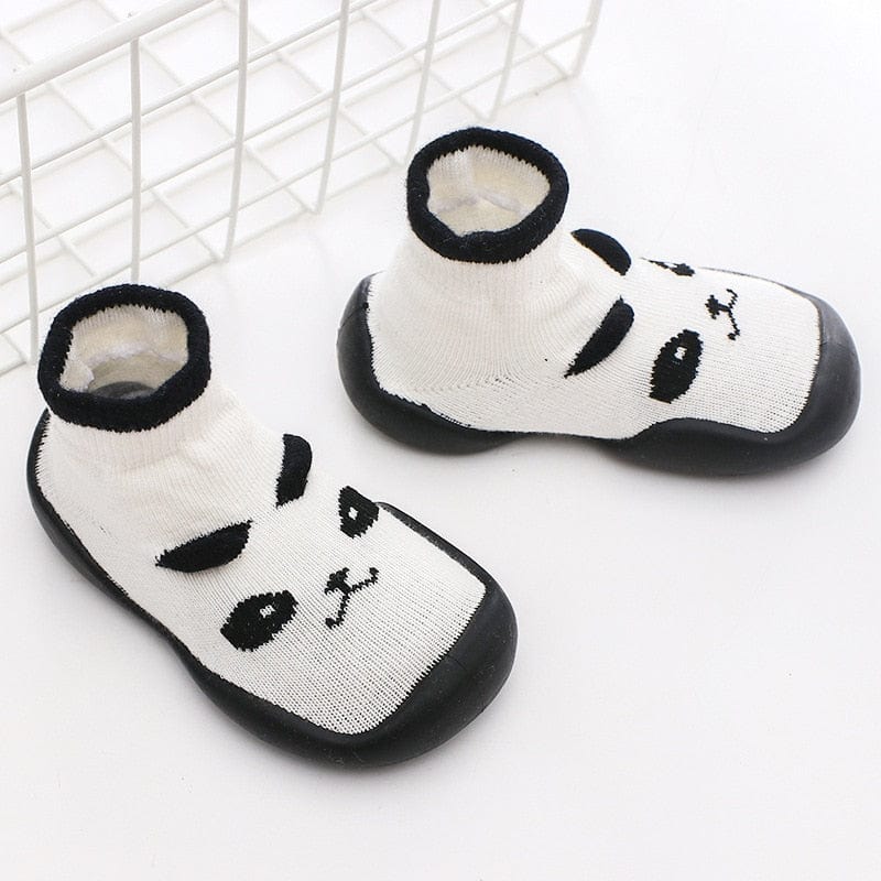 MySocks Chaussettes Blanc / 6 à 12 Mois Chaussette Polaire Bébé