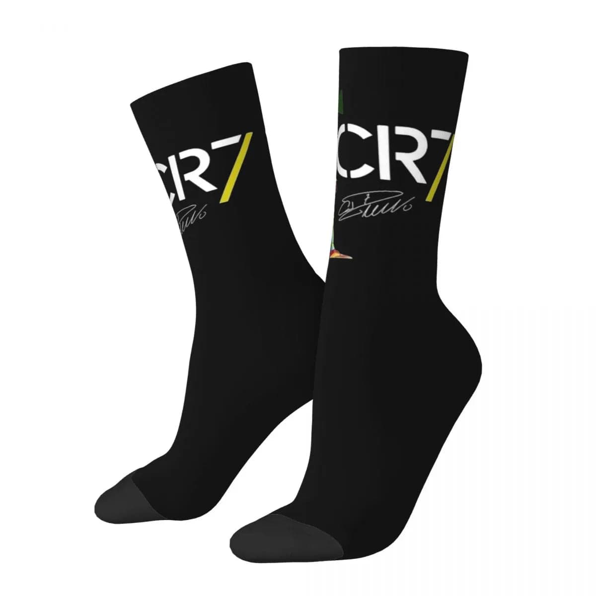 MySocks Chaussettes Noir - CR7 / Unique Chaussette Ronaldo