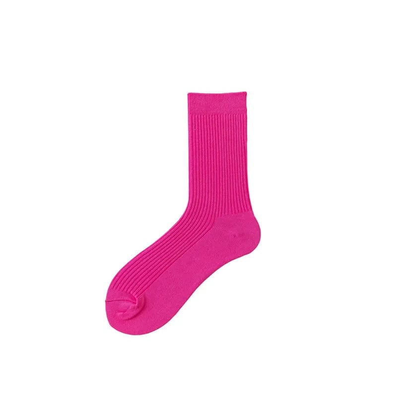 MySocks Chaussettes Rose / 39-44 Chaussette Rose Homme