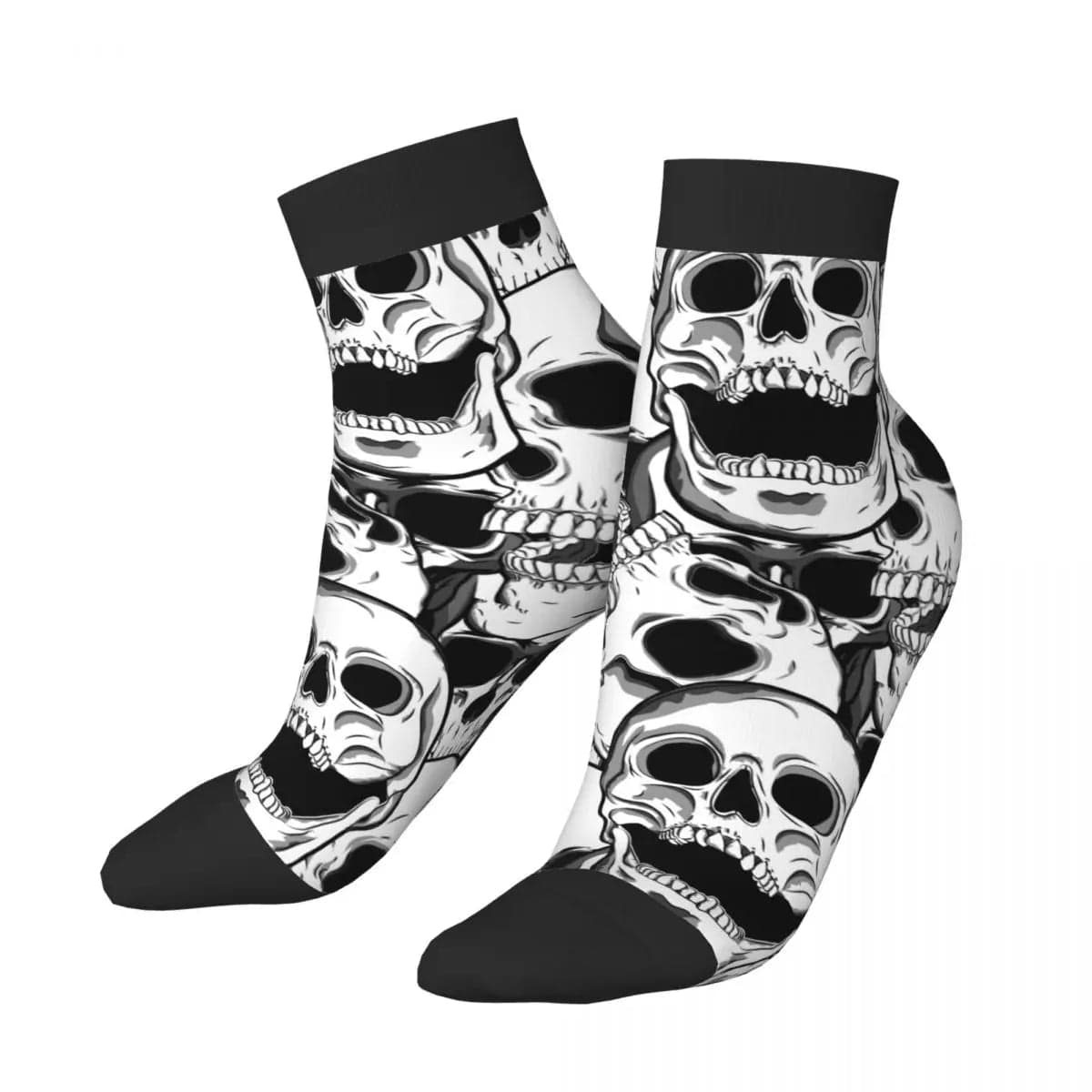 MySocks Chaussettes Noir & Blanc / Unique Chaussette Tatouage