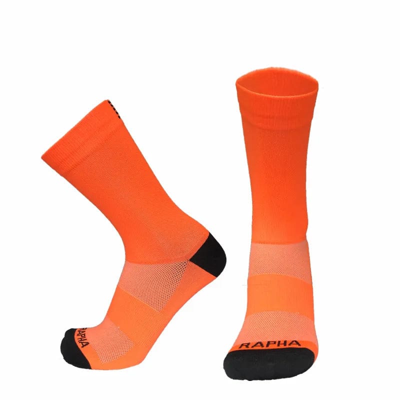 MySocks Chaussettes Orange / 39-44 Chaussette Tennis