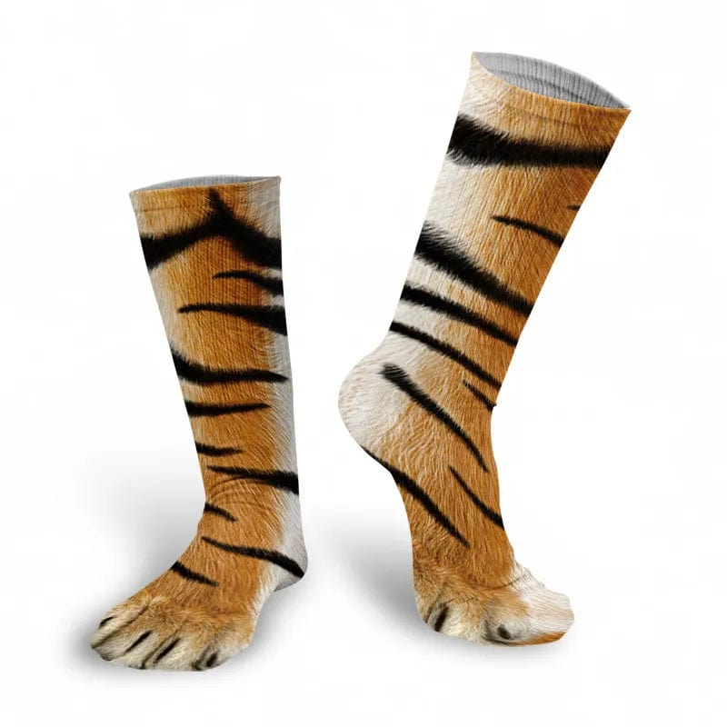 MySocks Chaussettes Tigre / Unique Chaussette Tigre