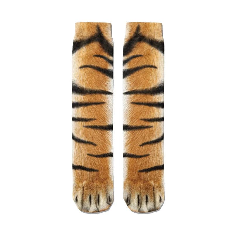 MySocks Chaussettes Tigre / Unique Chaussette Tigre