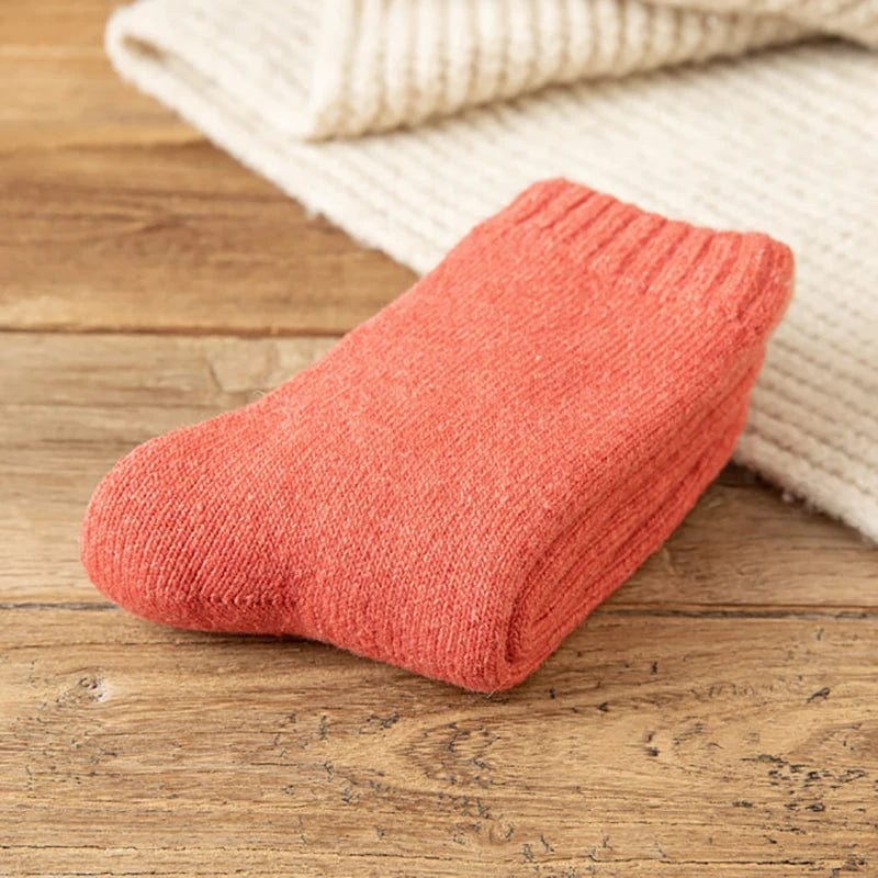 MySocks Chaussettes Saumon / 38-43 Chaussette Très Chaude