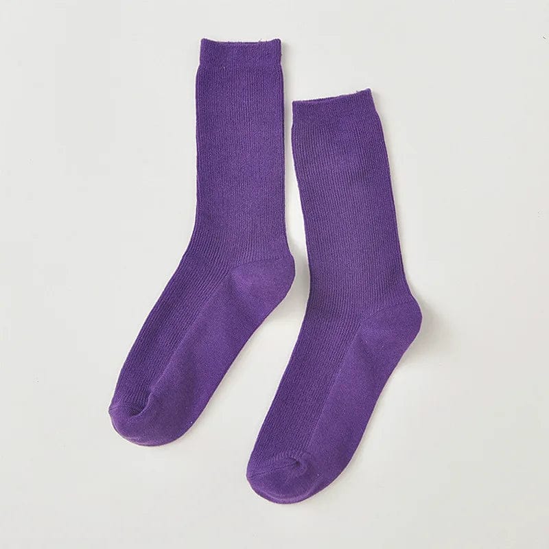 MySocks Chaussettes Violet / 35-40 Chaussette Violette