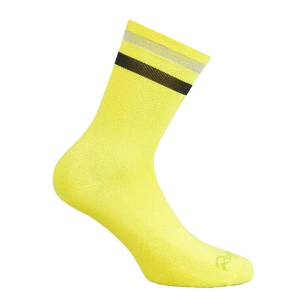 MySocks Chaussettes Jaune / Unique Chaussette VTT