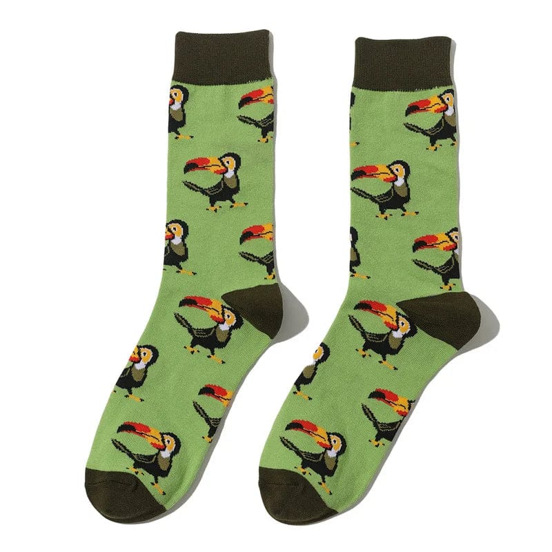 MySocks Chaussettes Toucan Toco / 39-44 Chaussettes Animaux