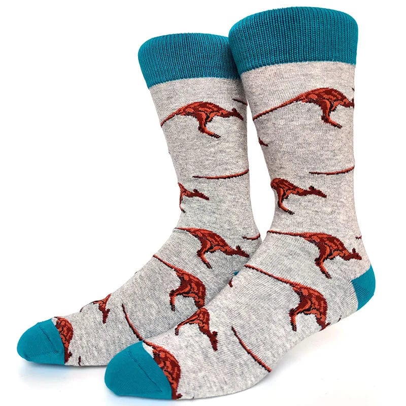 MySocks Chaussettes Kangourou / 39-44 Chaussettes Animaux