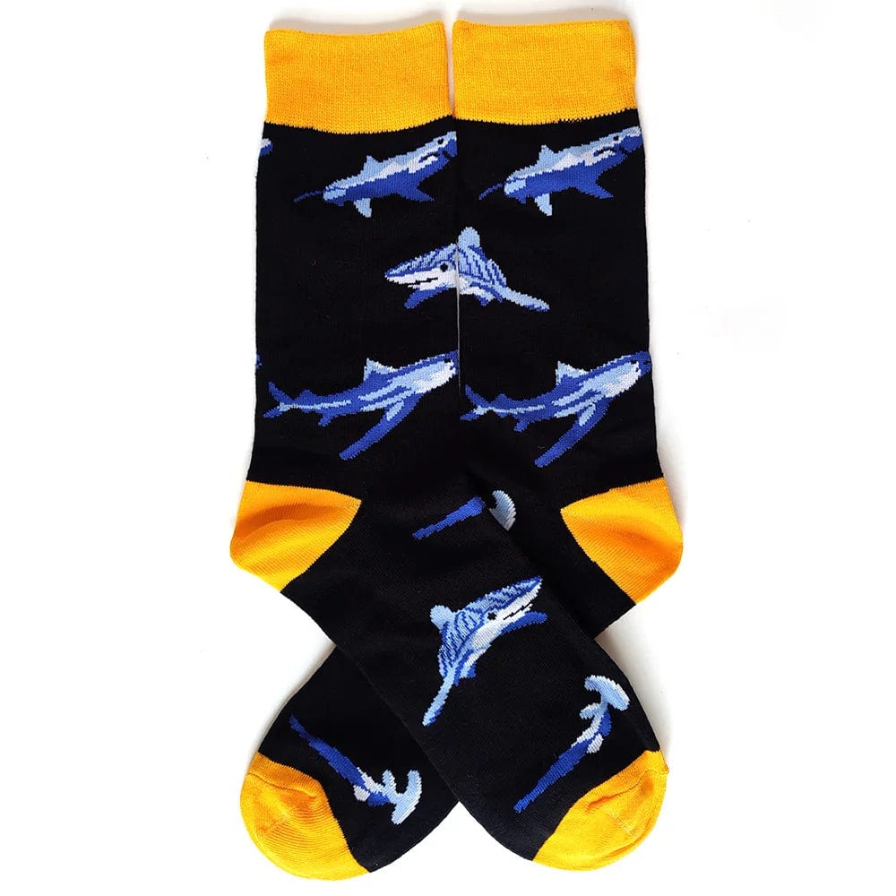 MySocks Chaussettes Requin / 39-44 Chaussettes Animaux