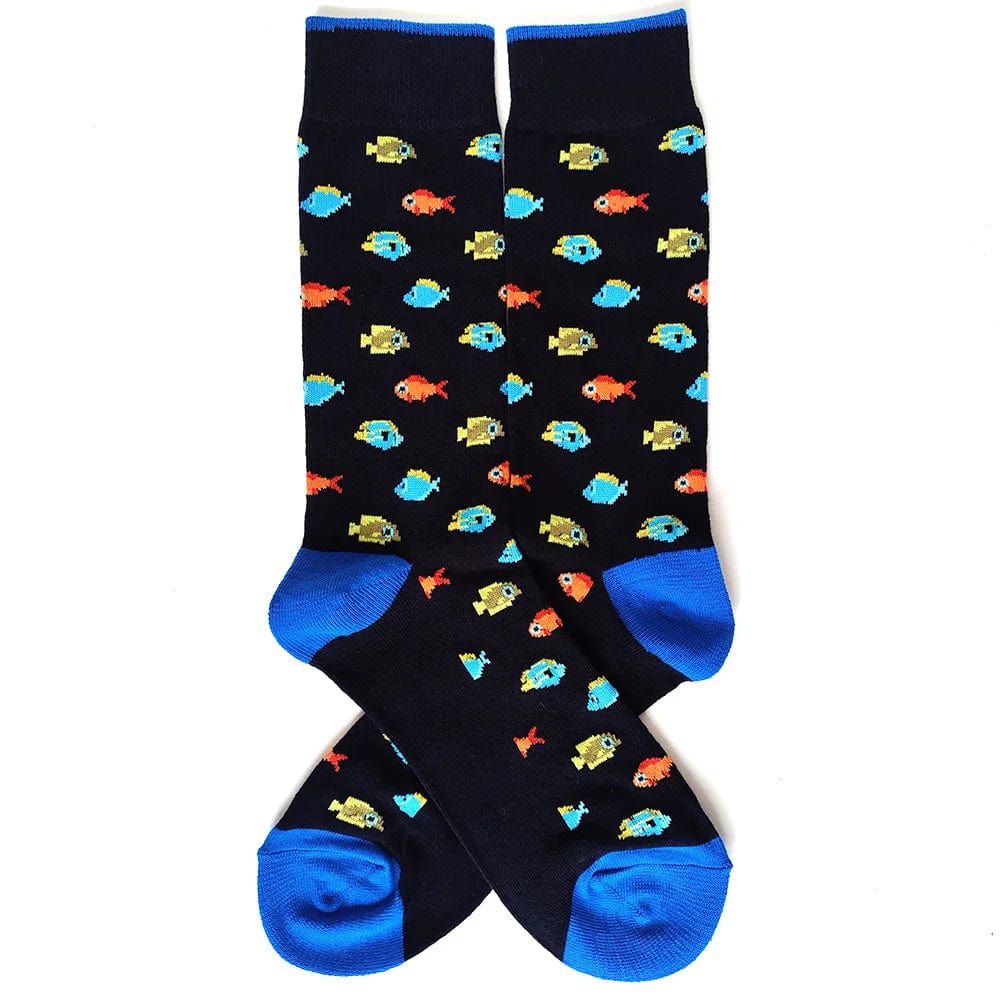 MySocks Chaussettes Poisson / 39-44 Chaussettes Animaux