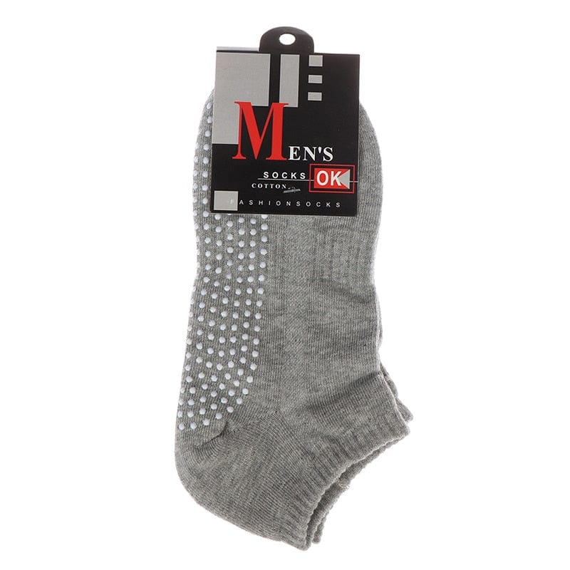 MySocks Chaussettes Gris / 39-44 Chaussettes Antidérapantes Homme