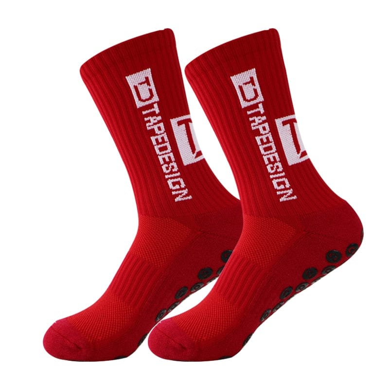 MySocks Chaussettes Rouge / 38-44 Chaussettes Antidérapantes Sport