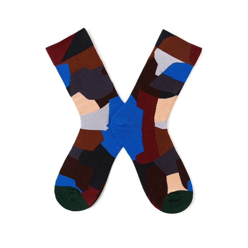 MySocks Chaussettes Marron / 36-45 Chaussettes Art