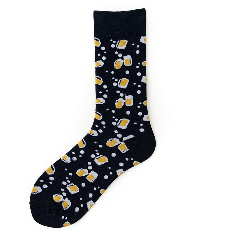 MySocks Chaussettes Noir / 36-45 Chaussettes Bière