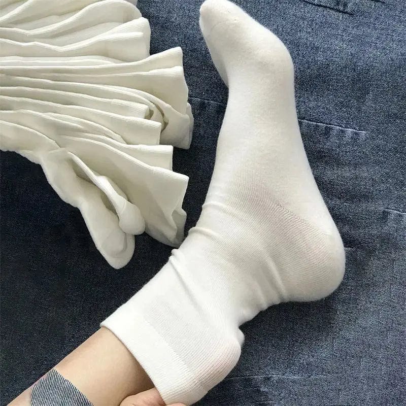 MySocks Chaussettes Blanc / 35-39 Chaussettes Blanches Femme